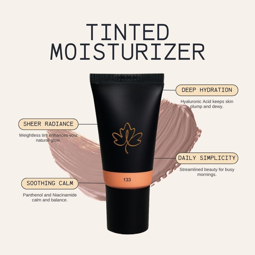 Crème hydratante teintée
