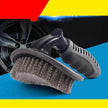 Tire PVC Brush With Soft Handle Steel Rim Wheel Hub Brush