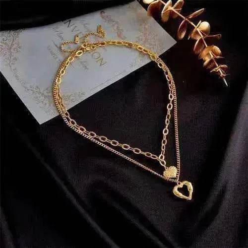 Titanium Steel Angel Wings Love Necklace For Women