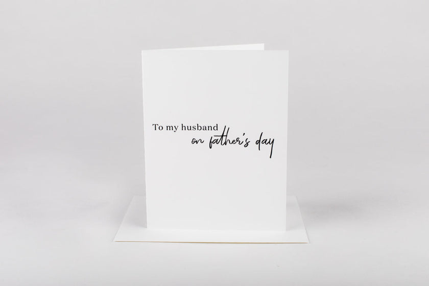 Husband On Father's Day