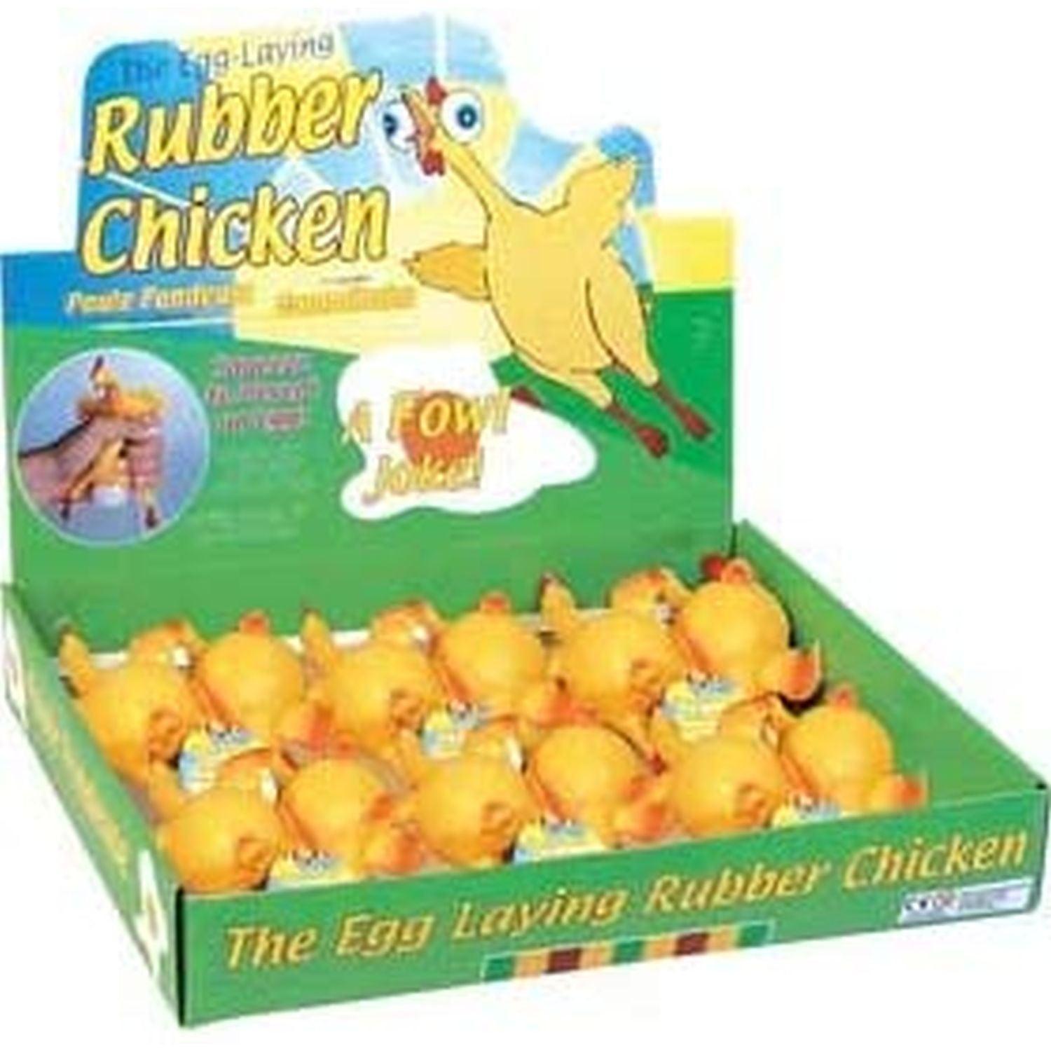 Tobar - Egg Laying Rubber Chicken