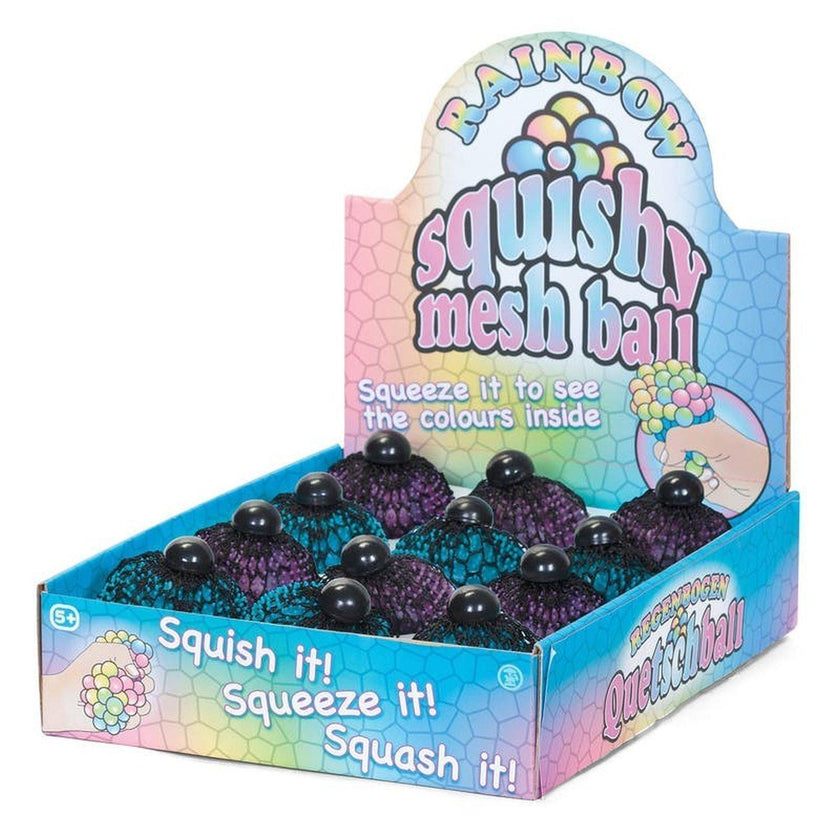 Tobar - Squishy Mesh Ball - Rainbow