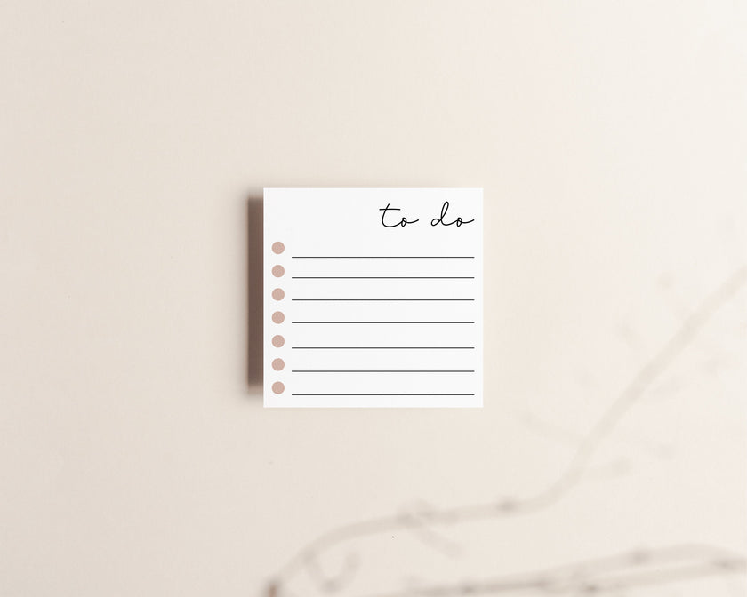 To Do Sticky Notes