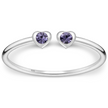 Toe Ring -925 Sterling Silver -Adjustable -Heart Shape