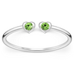 Toe Ring -925 Sterling Silver -Adjustable -Heart Shape