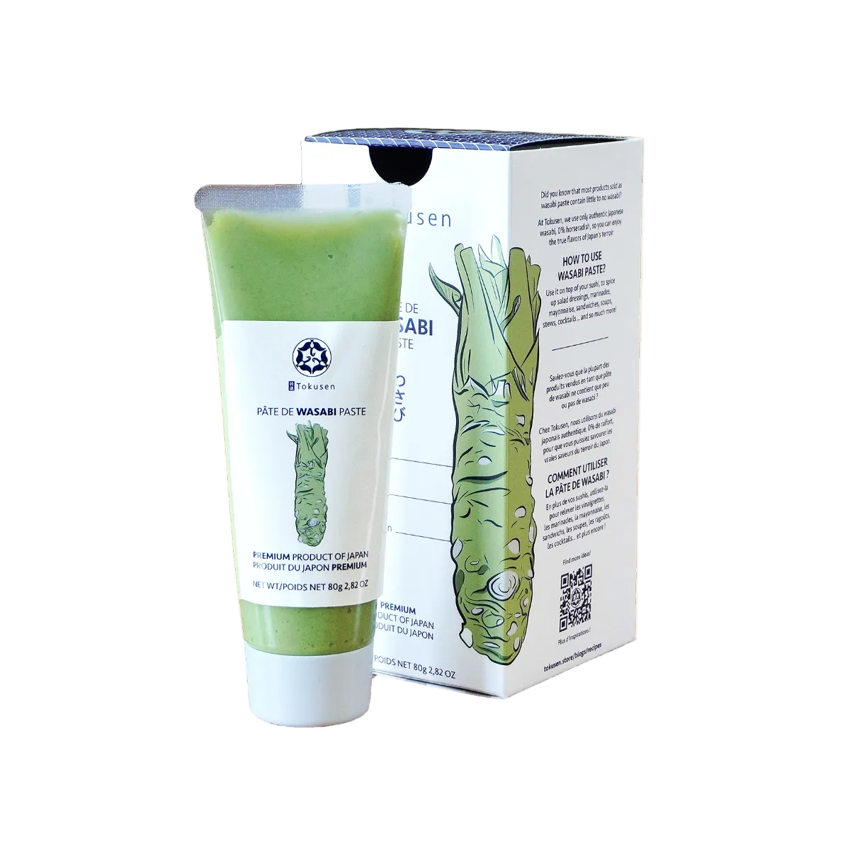 Hon Wasabi | Pâte de vrai wasabi – 0 % raifort