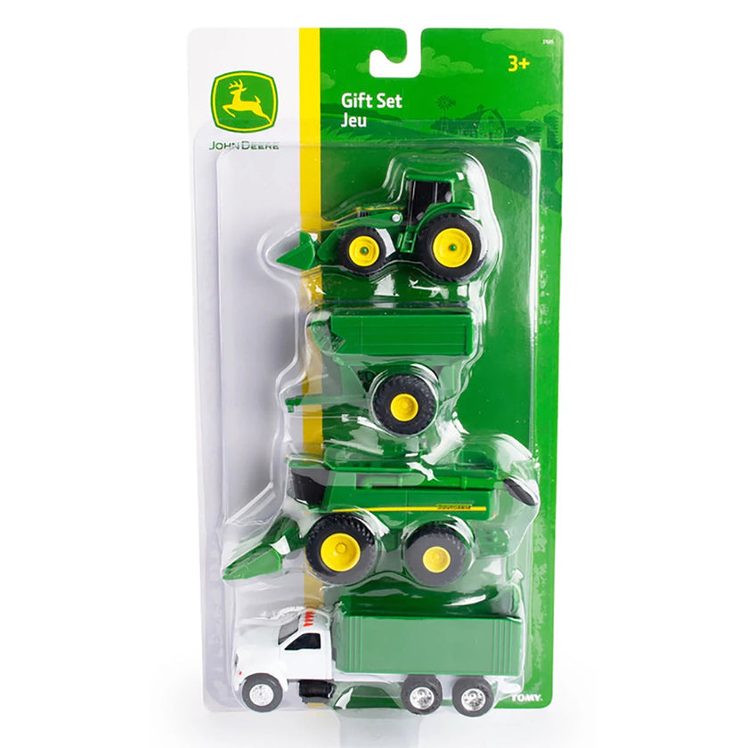 Tomy - John Deere - Deluxe 4Pc Vehicle Set