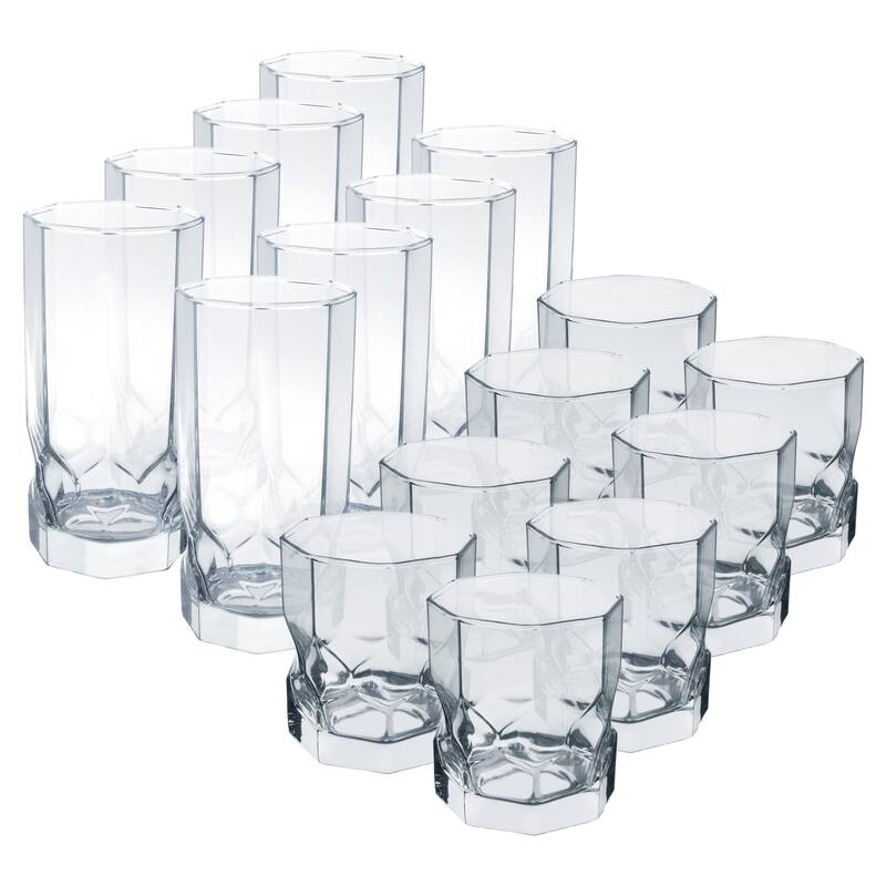 Service de vaisselle en verre Luminarc Topaz 16 pièces