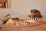 Toppu Tray - Large - White / Black