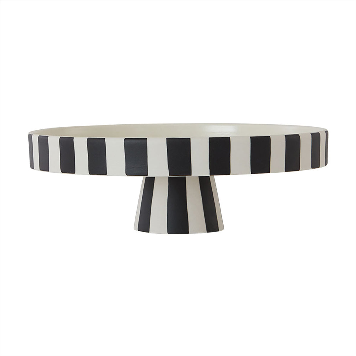 Toppu Tray - Large - White / Black