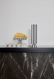 Toppu Vase - High - White / Black