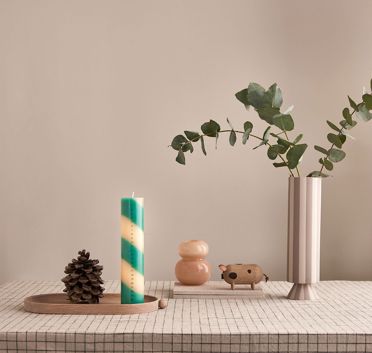 Toppu Vase - High - Clay
