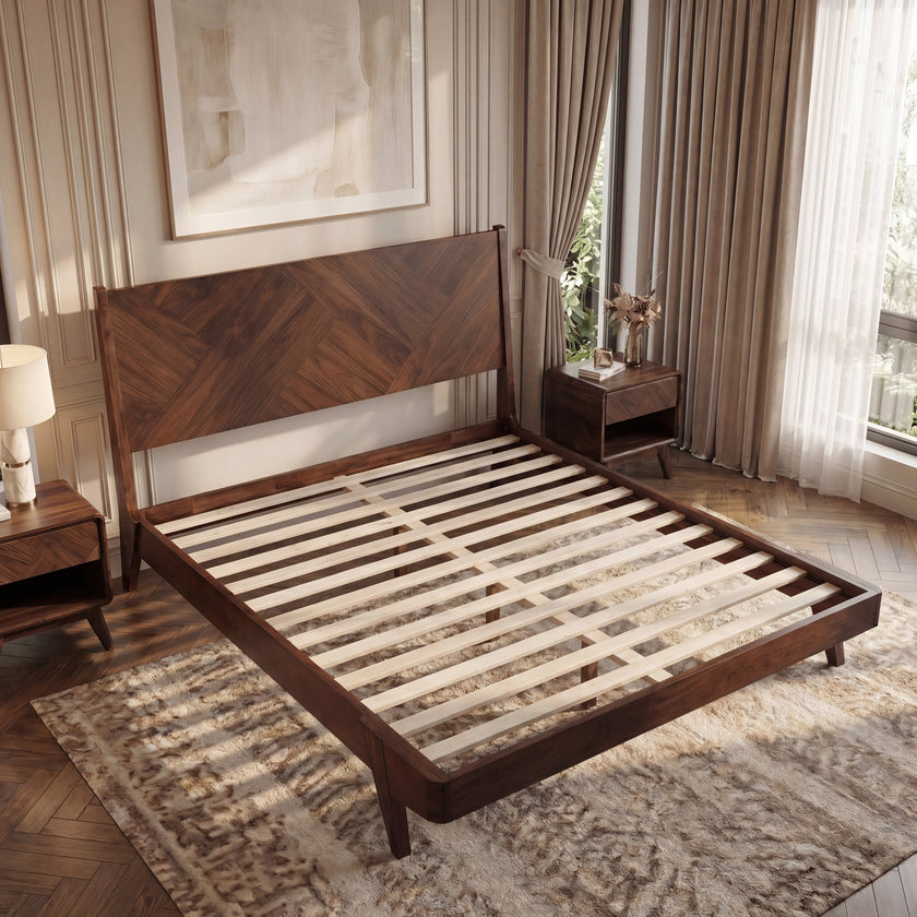Gazelle Solid Wood Bed Frame