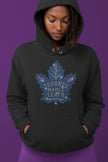 Rhinestone Toronto Maple Leaf Fan Shirt – Sparkle Hockey Bling Apparel | Bling Dazzel
