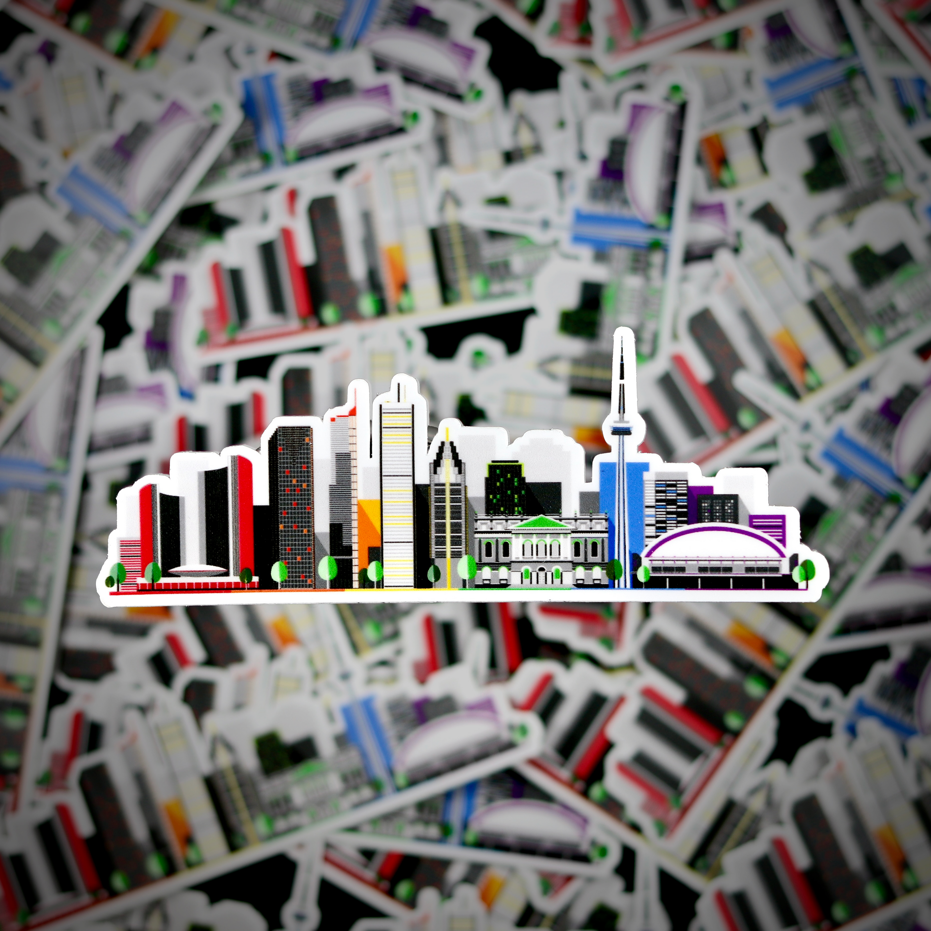 Toronto Skyline Sticker