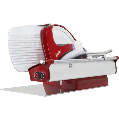 Trancheuse Home Line 250 – Rouge – Lame 10″ – 190 W – Électrique