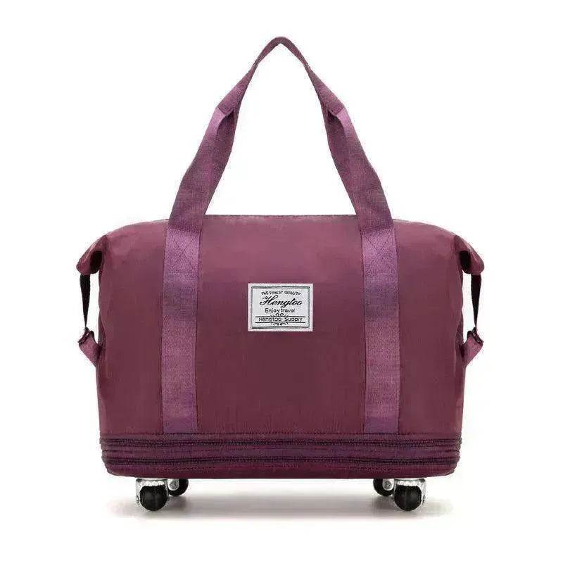 Travel Bag: Double-Layer Dry/Wet Separation