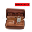 Travel Cigar Humidor - Best Portable Leather Travel Cigar Humidifier Box