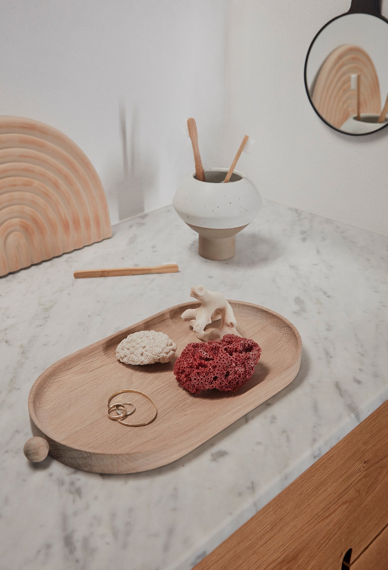 Inka Wood Tray - Nature