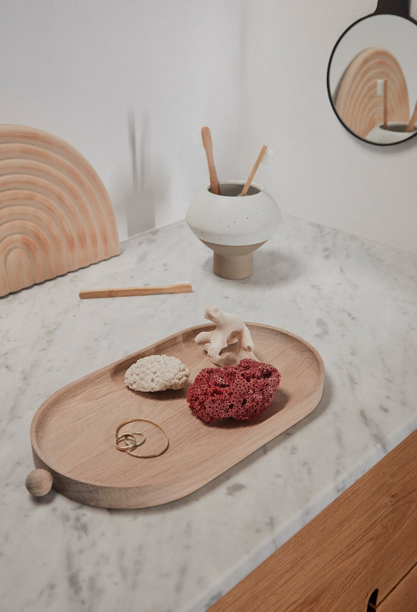 Inka Wood Tray - Nature