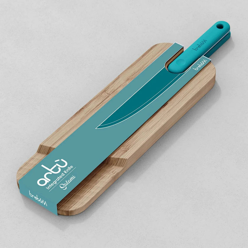 Trebonn - Artù Integrated Knife Salami 2/St Acqua-Marine