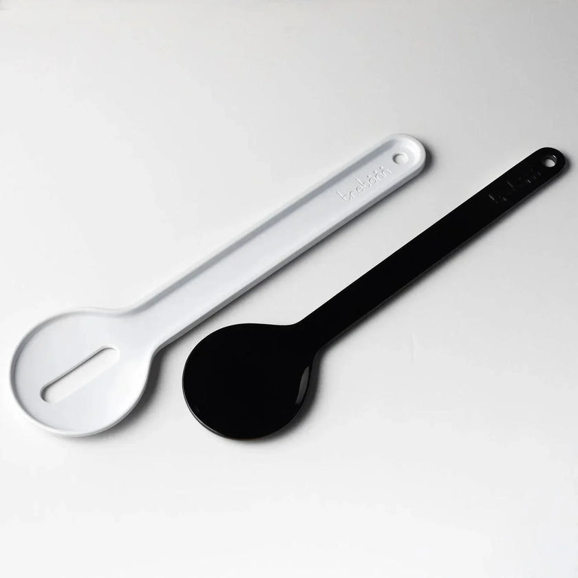 Trebonn - In Nest & Serve Salad Servers 2/St Black, White