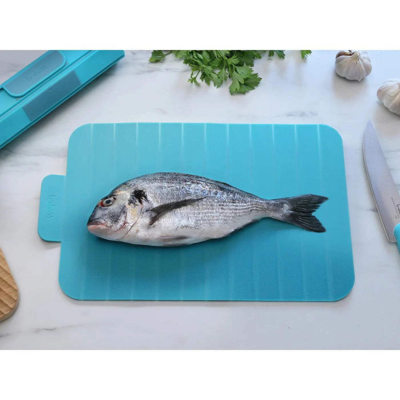 Trebonn - Roll Cutting Board Acqua-Marine