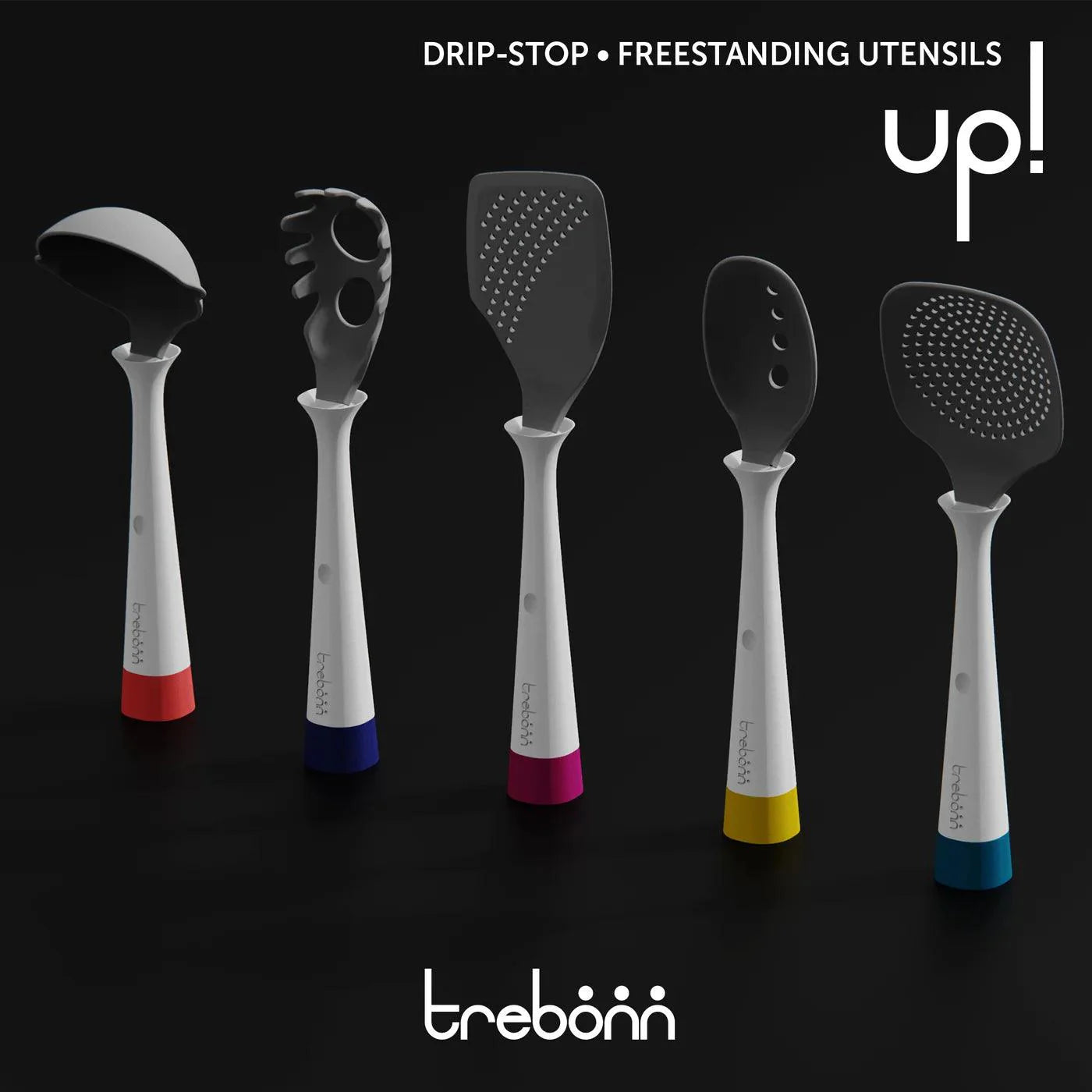 Trebonn - Up! Slotted Spatula Purple