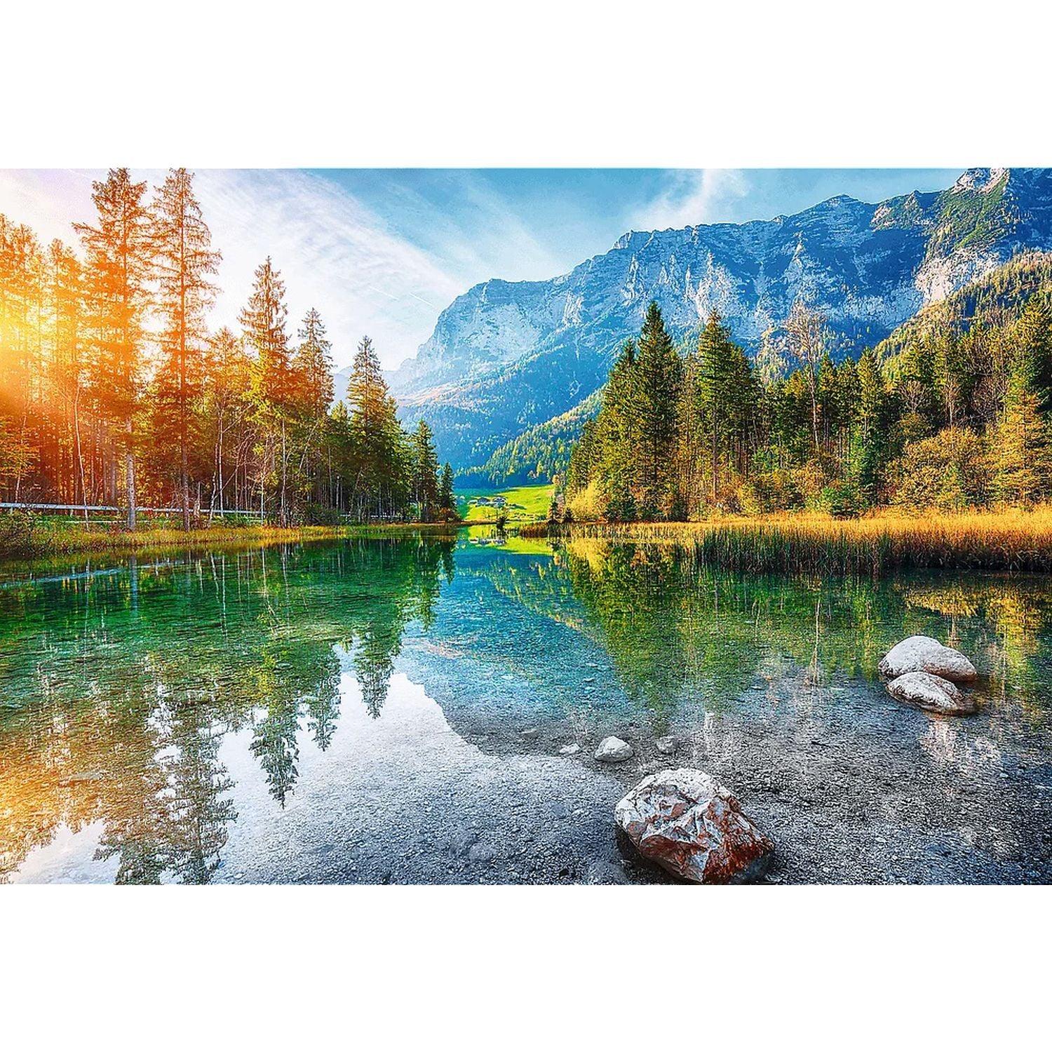 Trefl - At The Foot of Alps Hintersee Lake Germany (1500-Piece Puzzle)