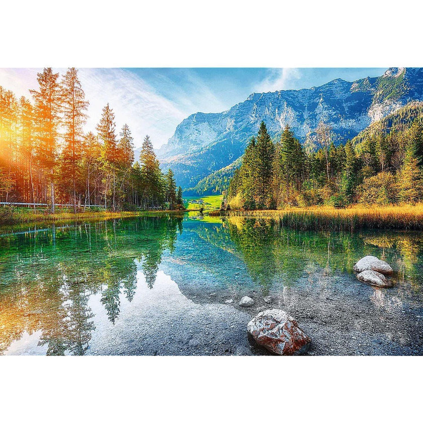 Trefl - At The Foot of Alps Hintersee Lake Germany (1500-Piece Puzzle)