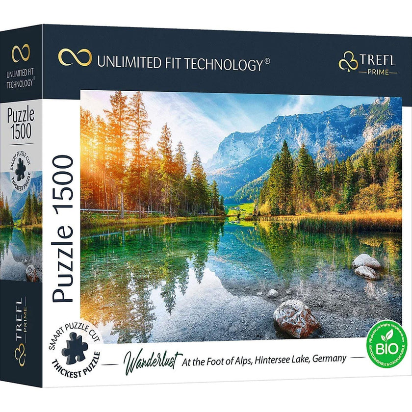 Trefl - At The Foot of Alps Hintersee Lake Germany (1500-Piece Puzzle)