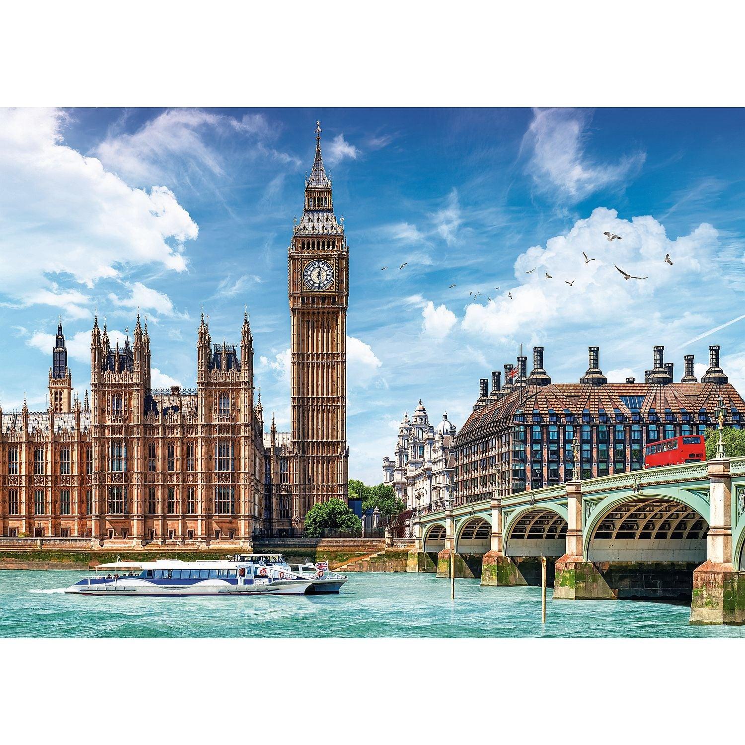 Trefl - Big Ben, Londres, Angleterre (Jigsaw Puzzle 2000 pièces)