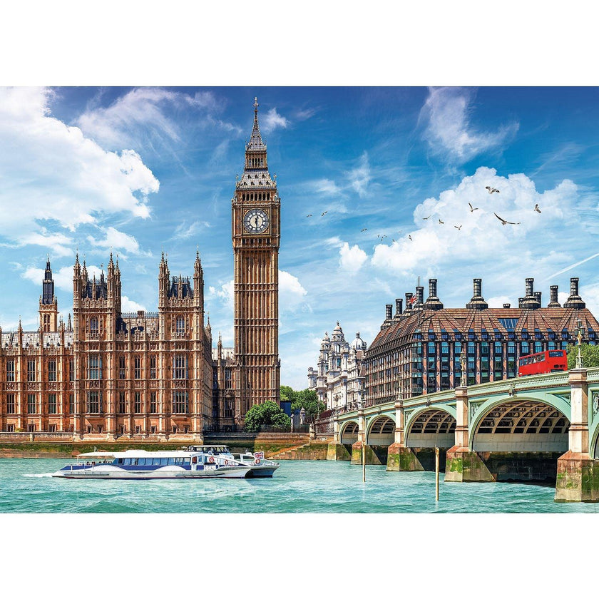 Trefl - Big Ben, Londres, Angleterre (Jigsaw Puzzle 2000 pièces)