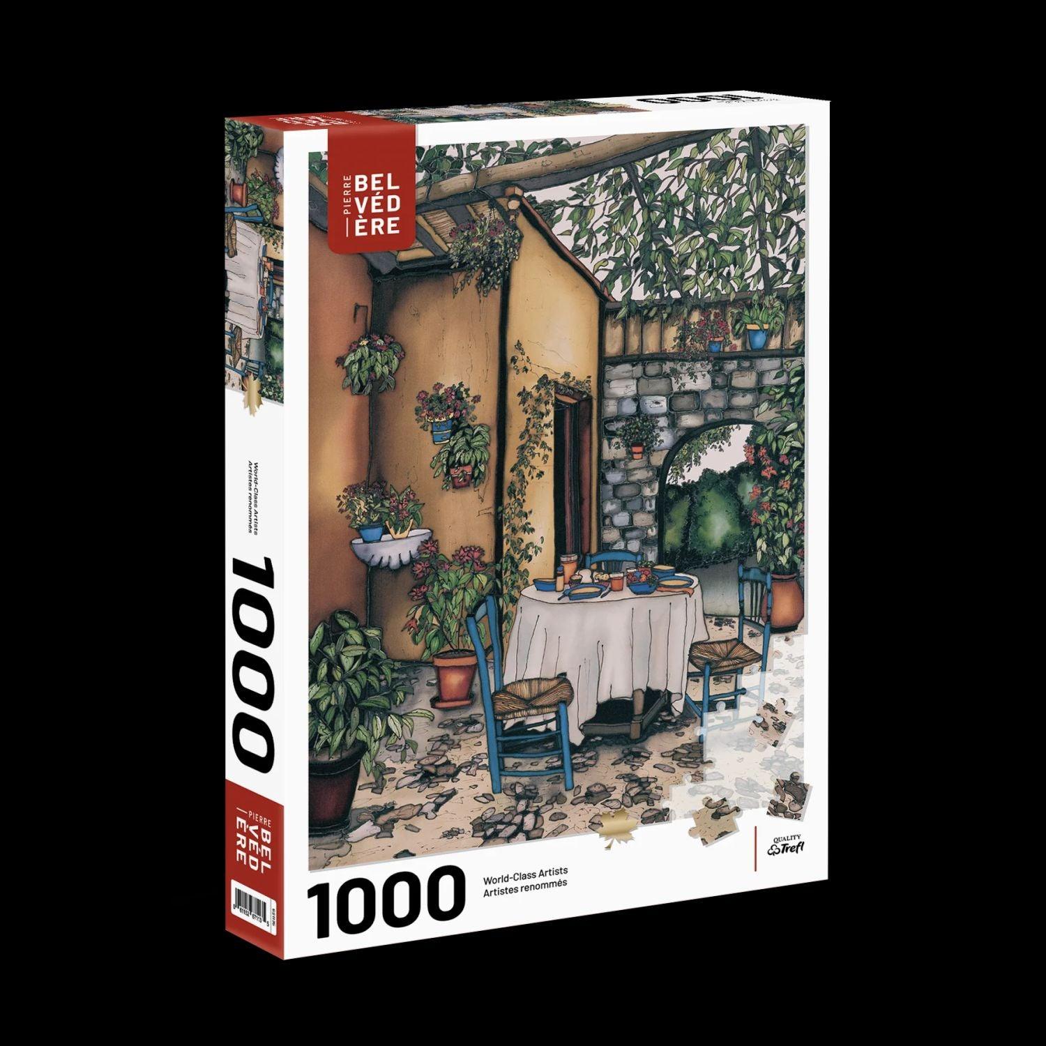 Trefl - Bovet - Refreshments On The Terrace (1000-Piece Puzzle)