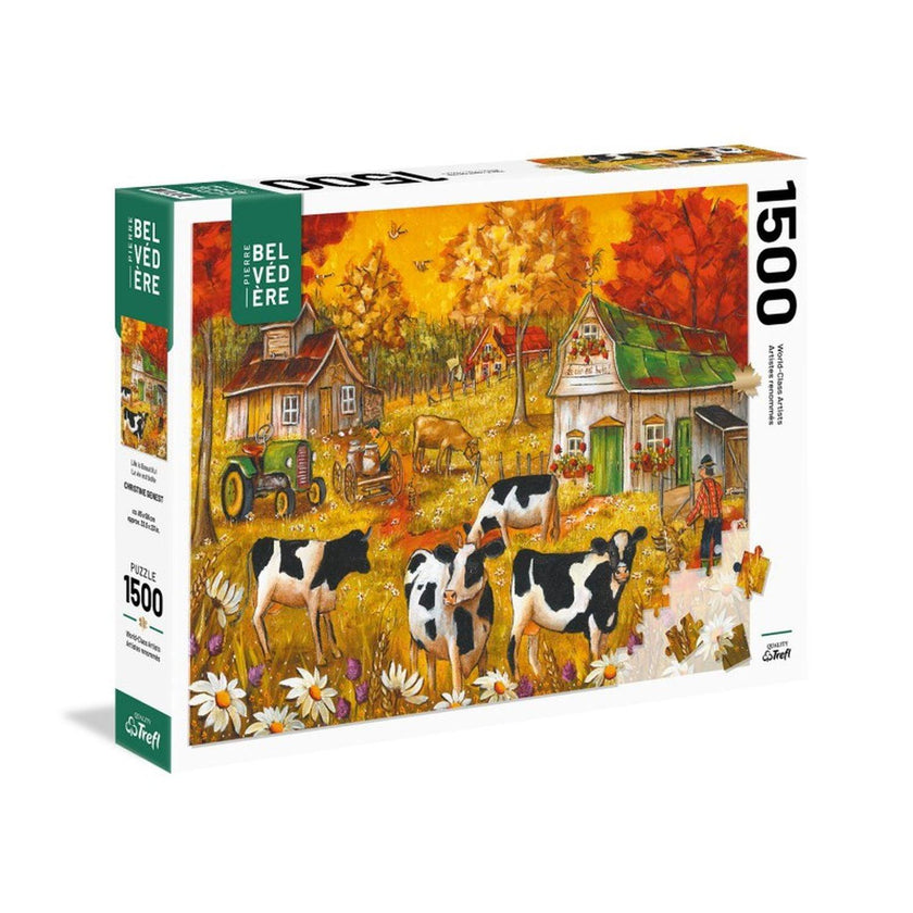 Trefl - C Genest Life Is Beautiful (1500-Piece Puzzle)