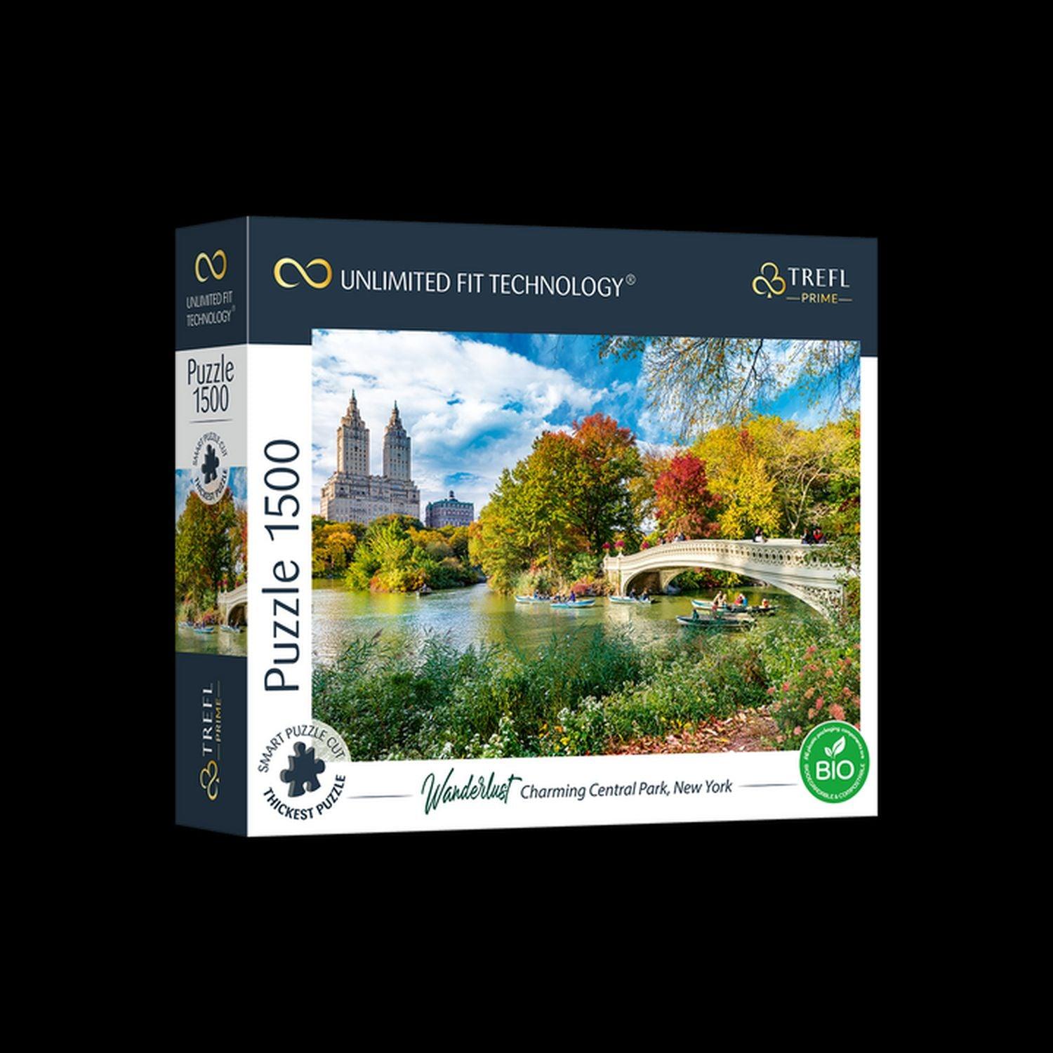 Trefl - Charming Central Park New York (1500-Piece Puzzle)
