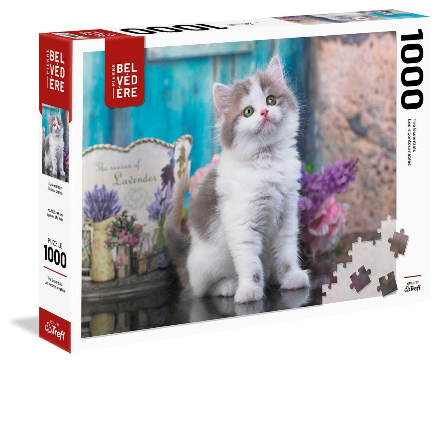 Trefl - Curious Kitten (1000-Piece Puzzle)