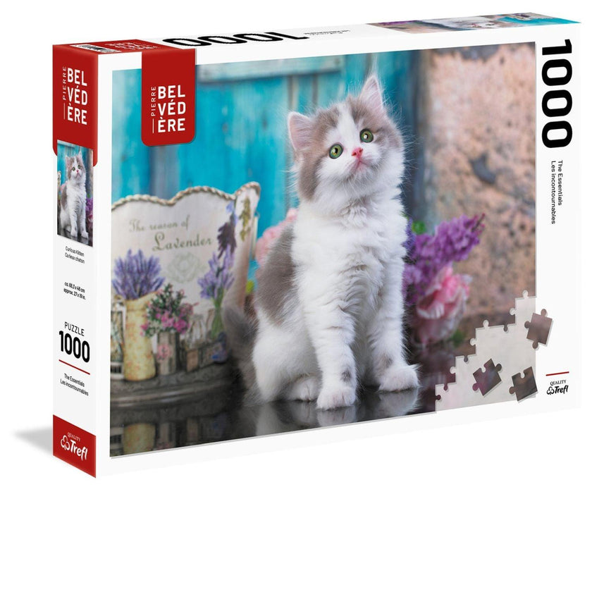 Trefl - Curious Kitten (1000-Piece Puzzle)