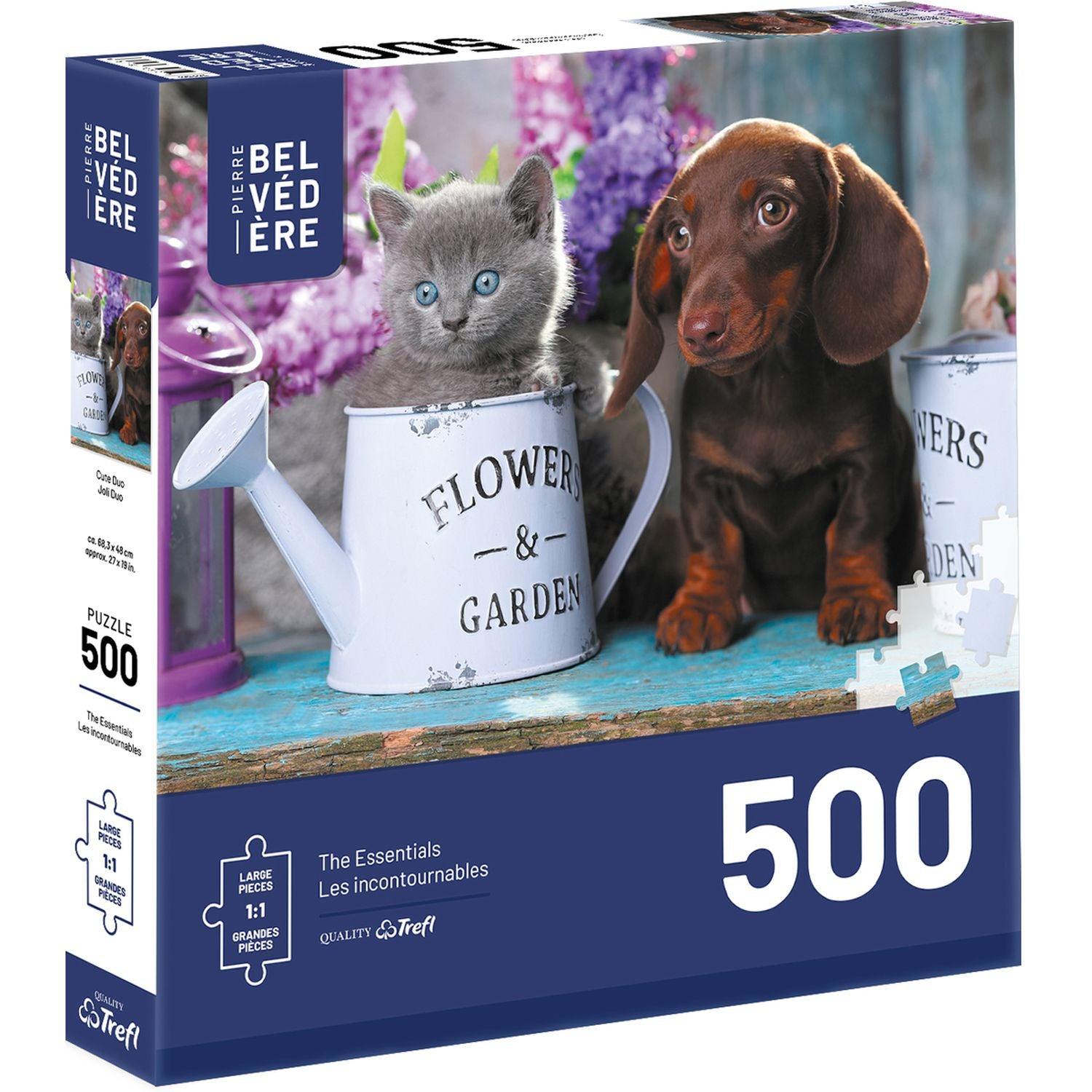 Trefl - Cute Duo (500-Piece Puzzle)