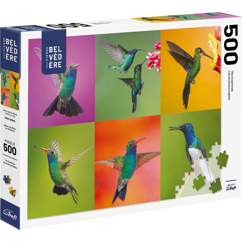 Trefl - Dubuc - Hummingbird Collage (500-Piece Puzzle)