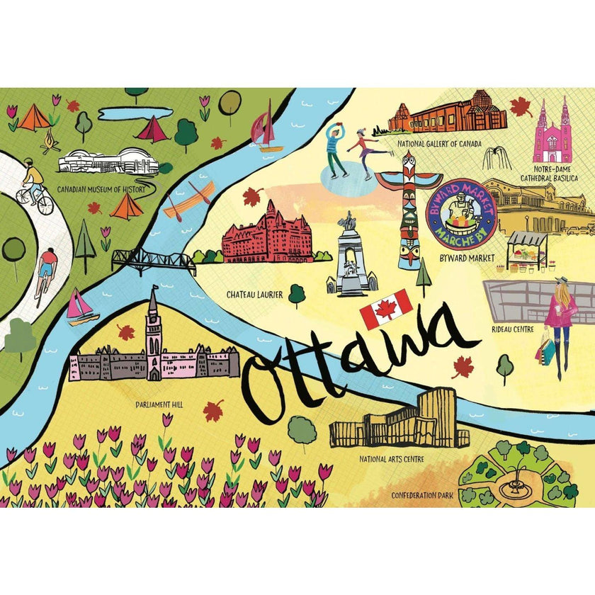 Trefl - Farida - Ottawa (1000-Piece Puzzle)