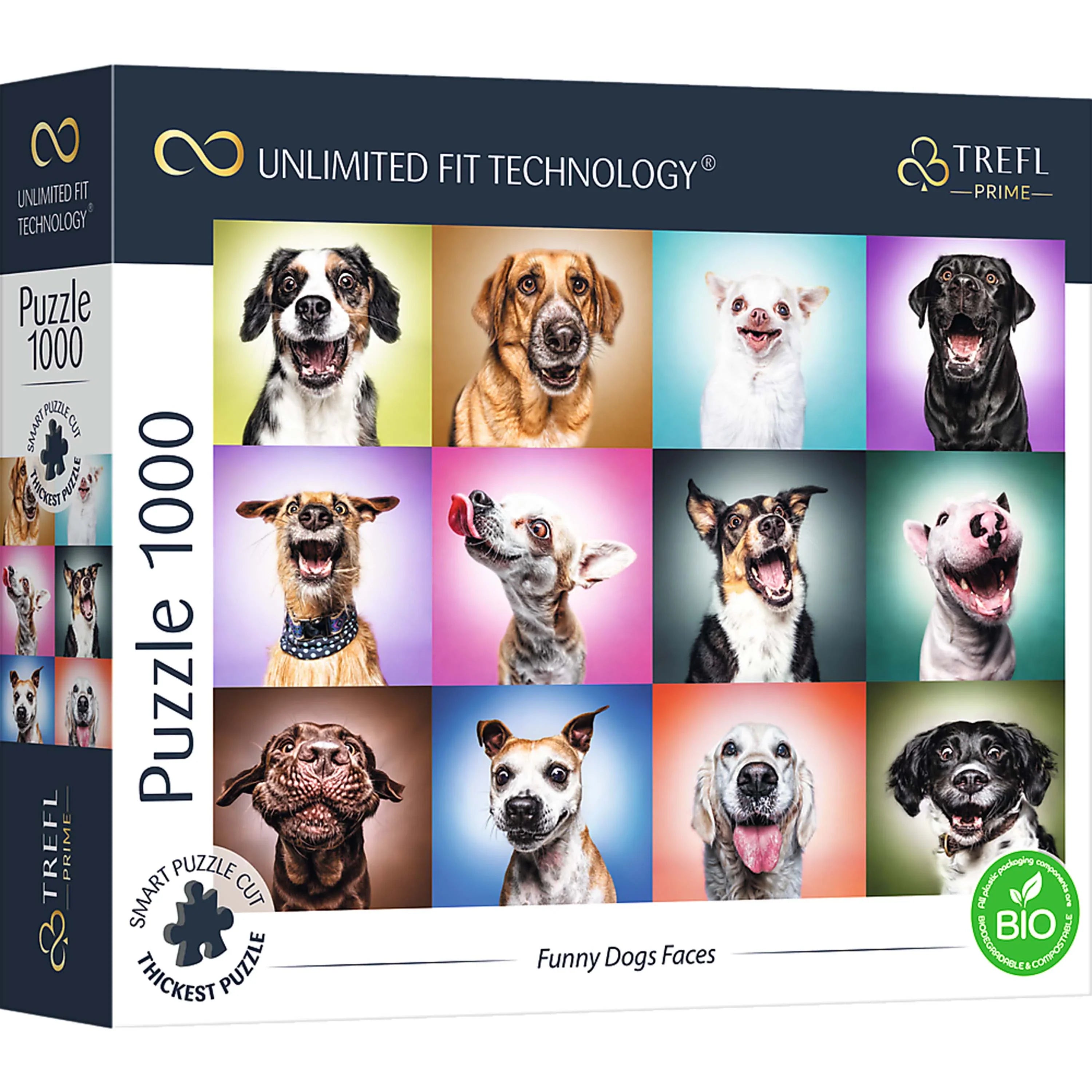 Trefl - Visages de chiens rigolos (Jigsaw Puzzle 1000 pièces)