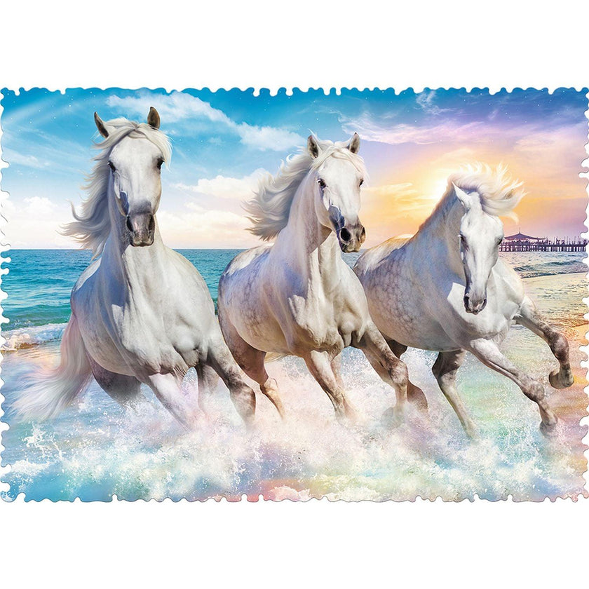 Trefl - Galop parmi les vagues (Jigsaw Puzzle 600 pièces)