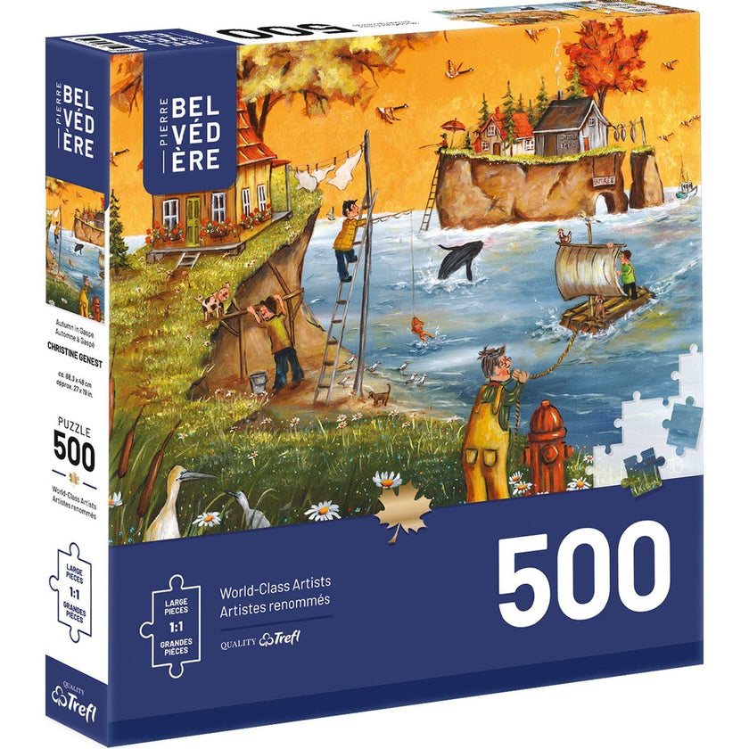 Trefl - Genest - Automne à Gaspésie (Jigsaw Puzzle 500 pièces)