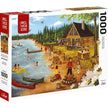 Trefl - Genest - Summer At The Log Cabin (1000-Piece Puzzle)