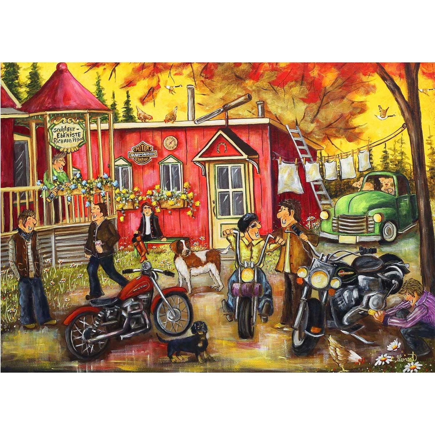 Trefl - Genest - Sunday At The Shop (1000-Piece Puzzle)
