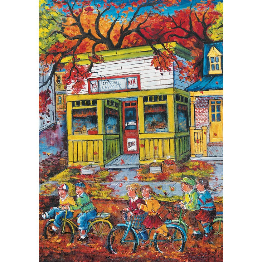 Trefl - Labbe - Le tour en vélo (Jigsaw Puzzle 1000 pièces)