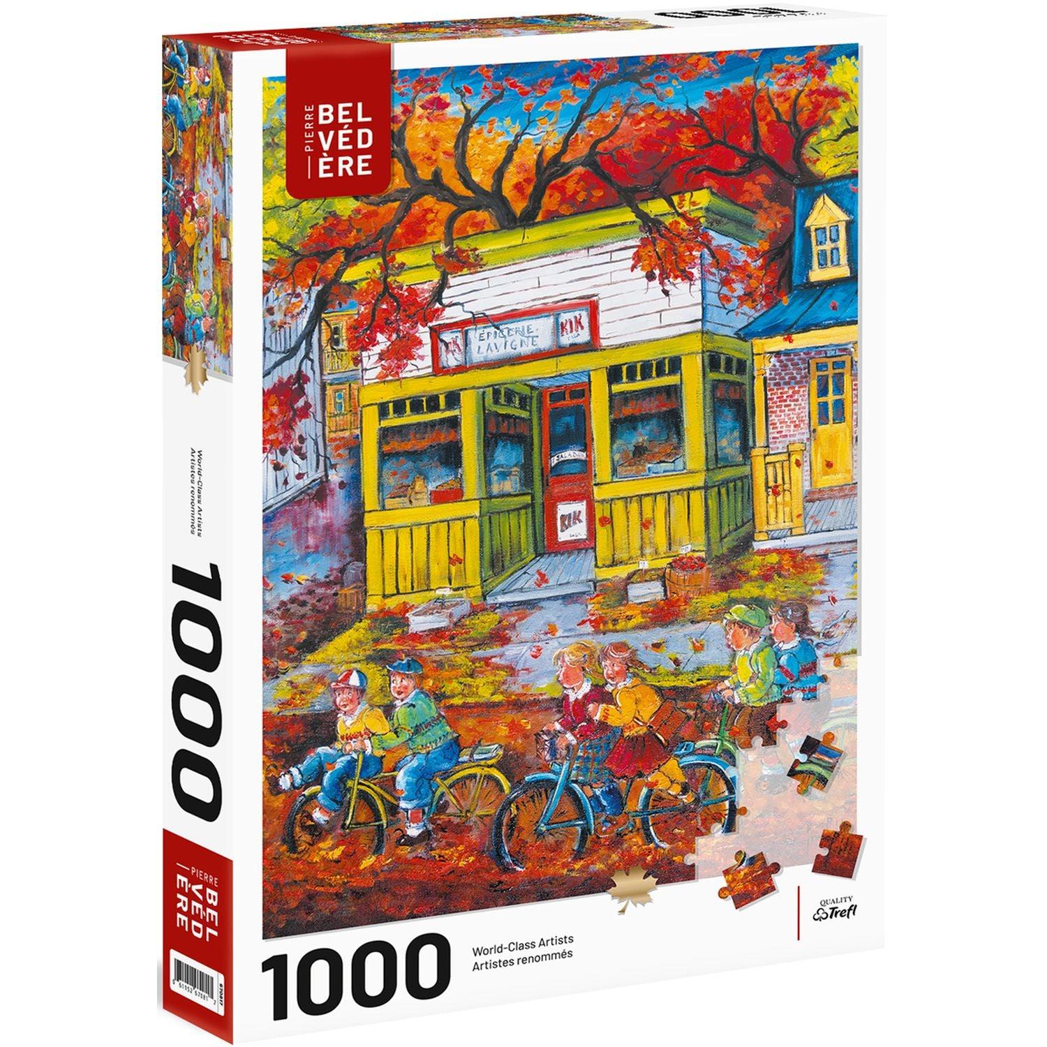 Trefl - Labbe - Le tour en vélo (Jigsaw Puzzle 1000 pièces)