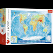 Trefl - Large Map of The World (4000-Piece Puzzle)