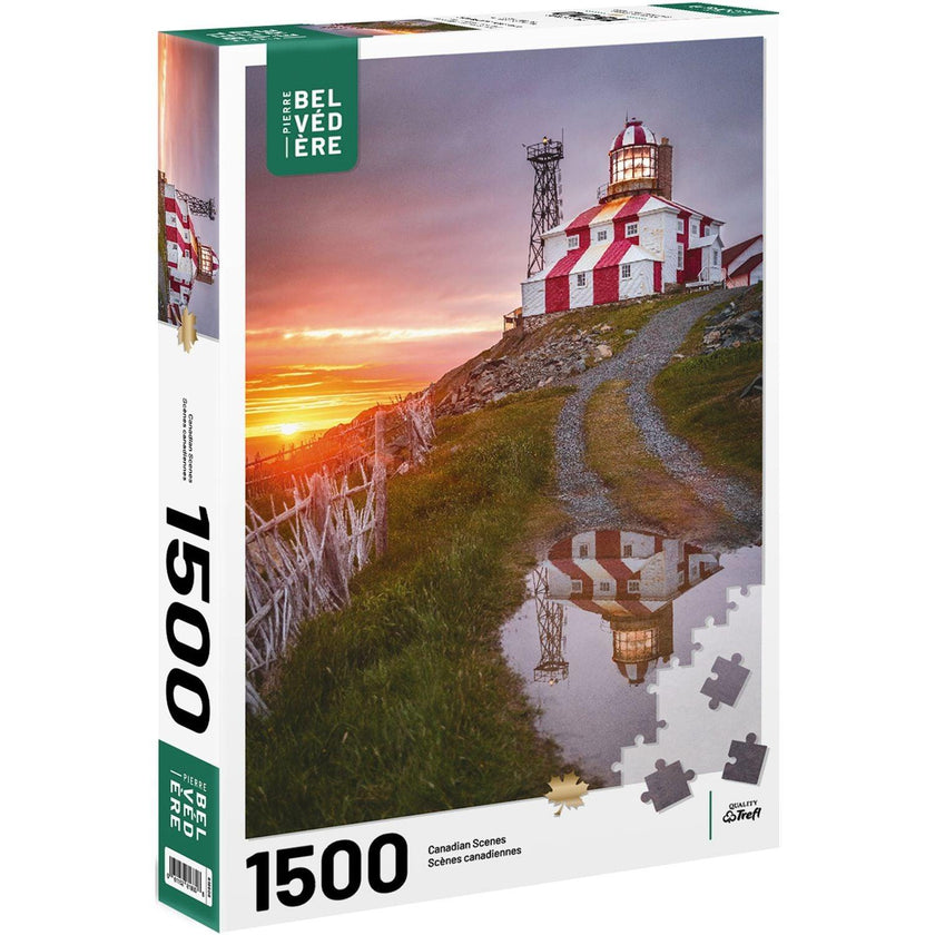 Trefl - Lawrence - Cape Bonavista Lighthouse (1500-Piece Puzzle)